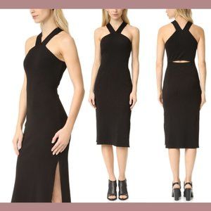 Rag & Bone Knit Halter Sheath Dress